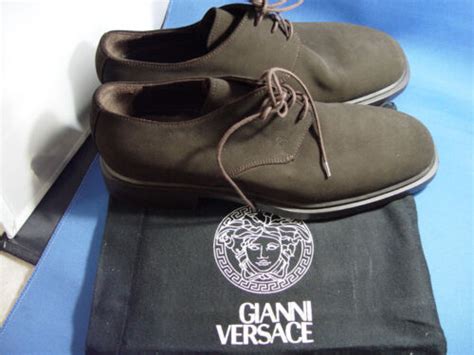 Gianni Versace Suede Oxfords 